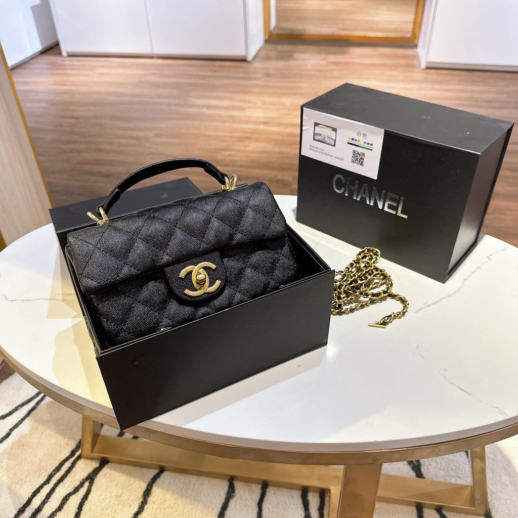 Túi CHANNEL FULL BOX NAM CHÂM TÚI XÁCH THỜI TRANG NỮ HÀNG QUẢNG CHÂU