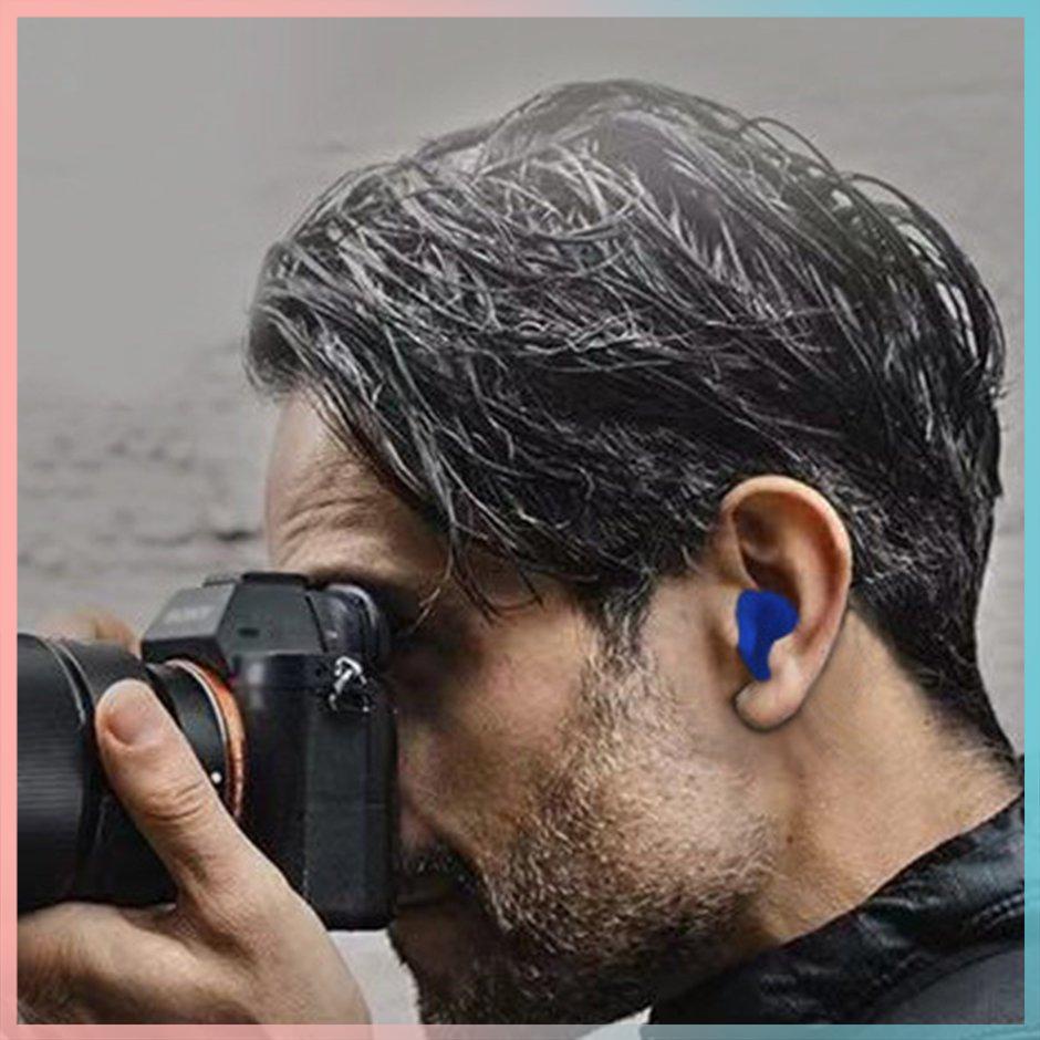 【giao hàng hôm nay>>>1 Pair Of Design Ear Plugs Noise Blocking Soundproof Ear Plugs Ear Plugs