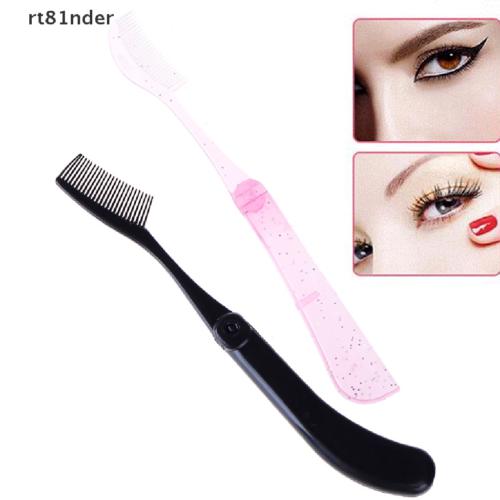 Lược Gấp Chải Lông Mi / Lông Mày Tiện Dụng N n n n n n n