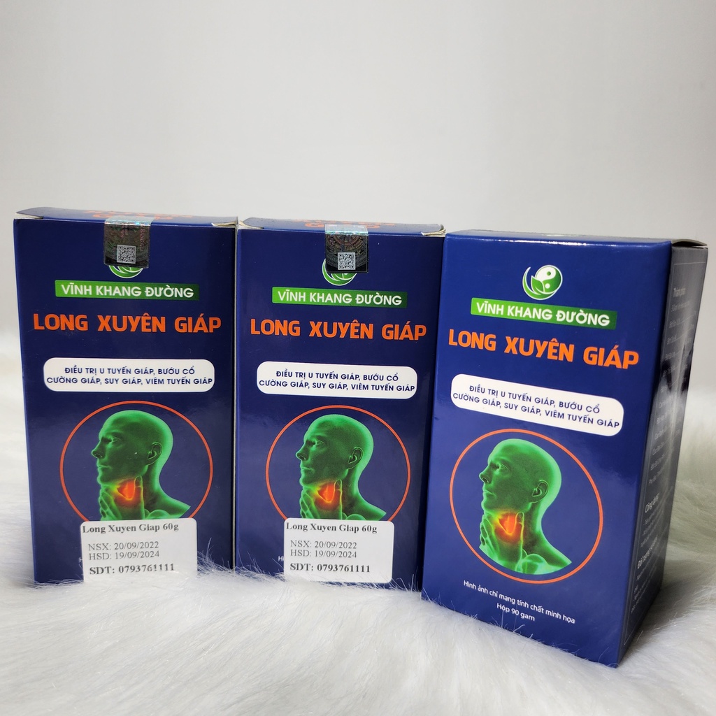 Long Xuyên Giáp Giảm U Tuyến Giáp, Bướu Cổ, Cường Giáp, Suy Giáp, Viêm Tuyến Giáp