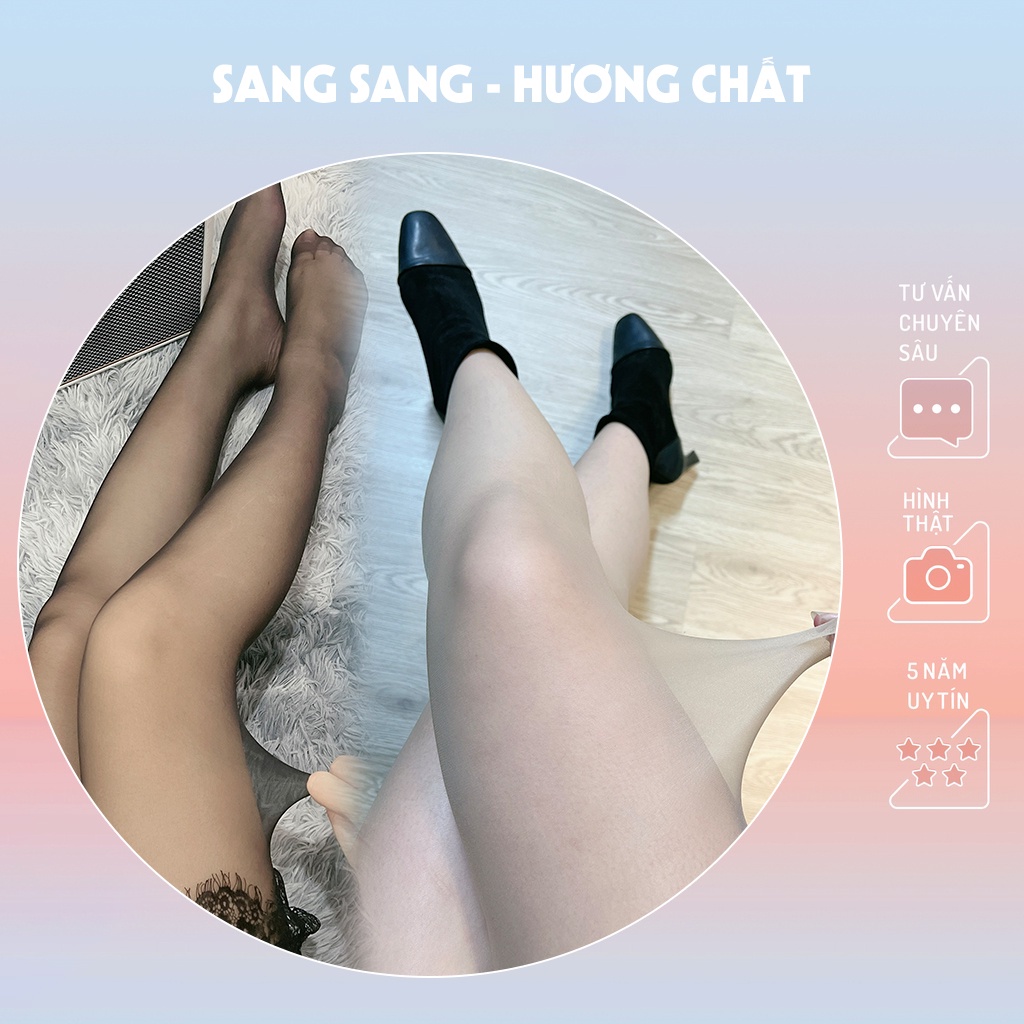 Set 5 chiếc quần tất da chân nữ siêu dai, siêu mỏng bền màu da giúp chân thon - Sang Sang Hương Chất