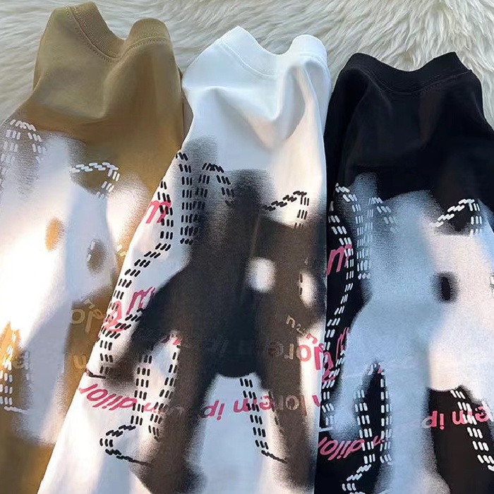 NRVP Áo Thun 100% Cotton Tay NgắN Plus Size Cho Nam Và Nữ