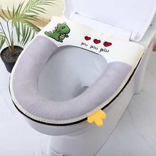 Thảm lót bồn cầu chống thấm nước họa tiết hoạt hình xinh xắn