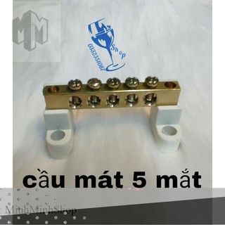 Cầu đấu trung tính 5 mắt - cầu đấu mát