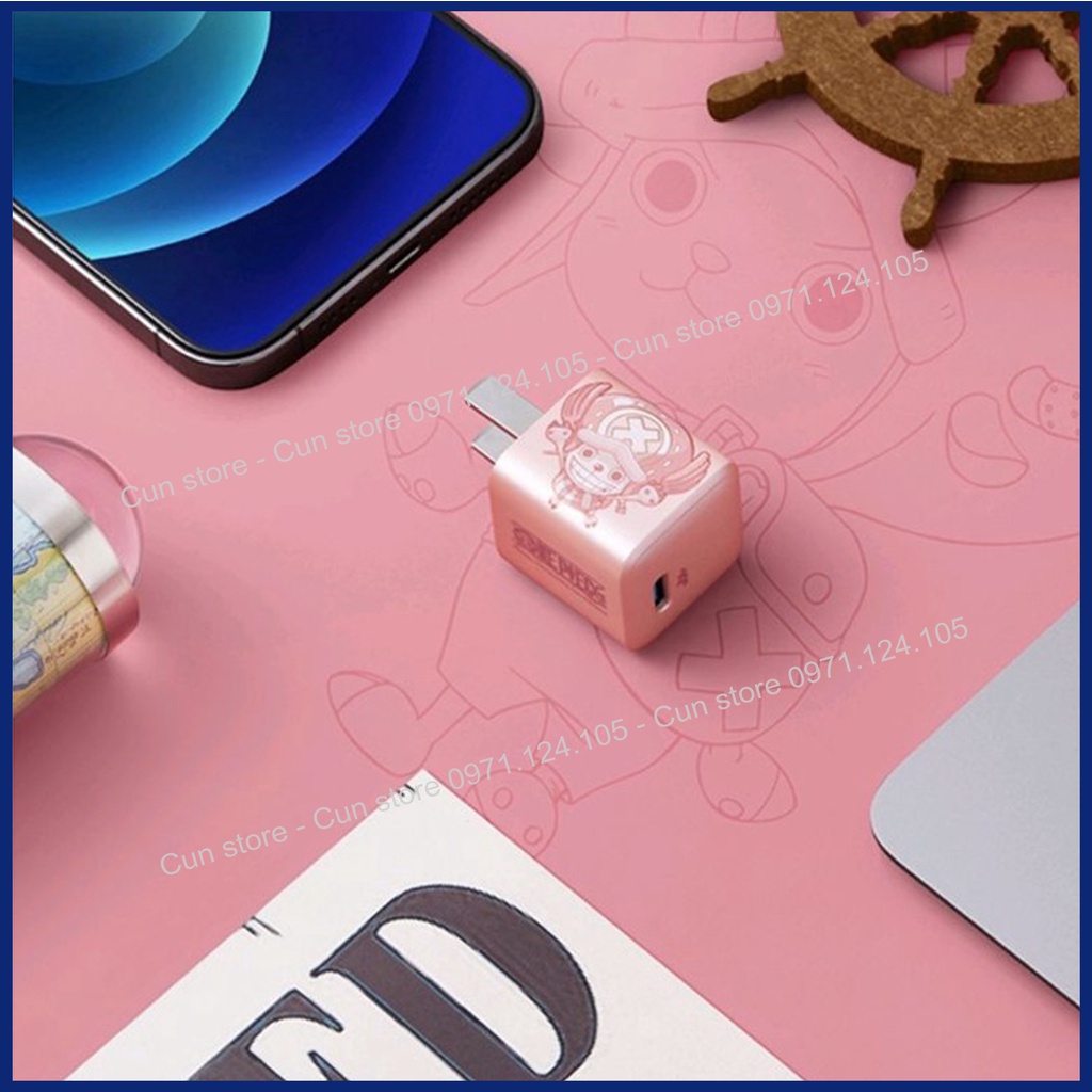 Củ sạc Anker PowerPort III Nano 20W phiên bản One Piece PD3.0/QC3.0 - A2633 | Bảo hành 12 tháng