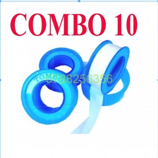 Combo 10 cuộn keo non , cao su non , keo lụa, băng tan, băng tan quấn ống nước. Keo lụa quấn ống