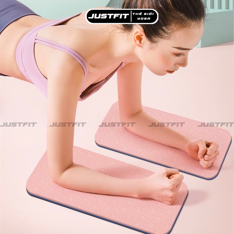 Đệm tập plank, đệm kê gối tập yoga, gym justFIT