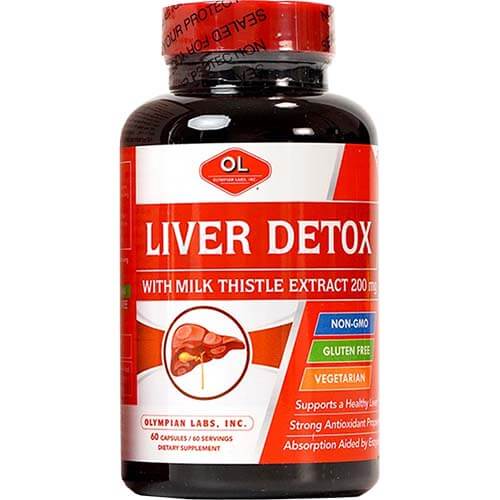 Viên uống Olympian Labs Liver Detox hỗ trợ thải độc gan (60 viên)