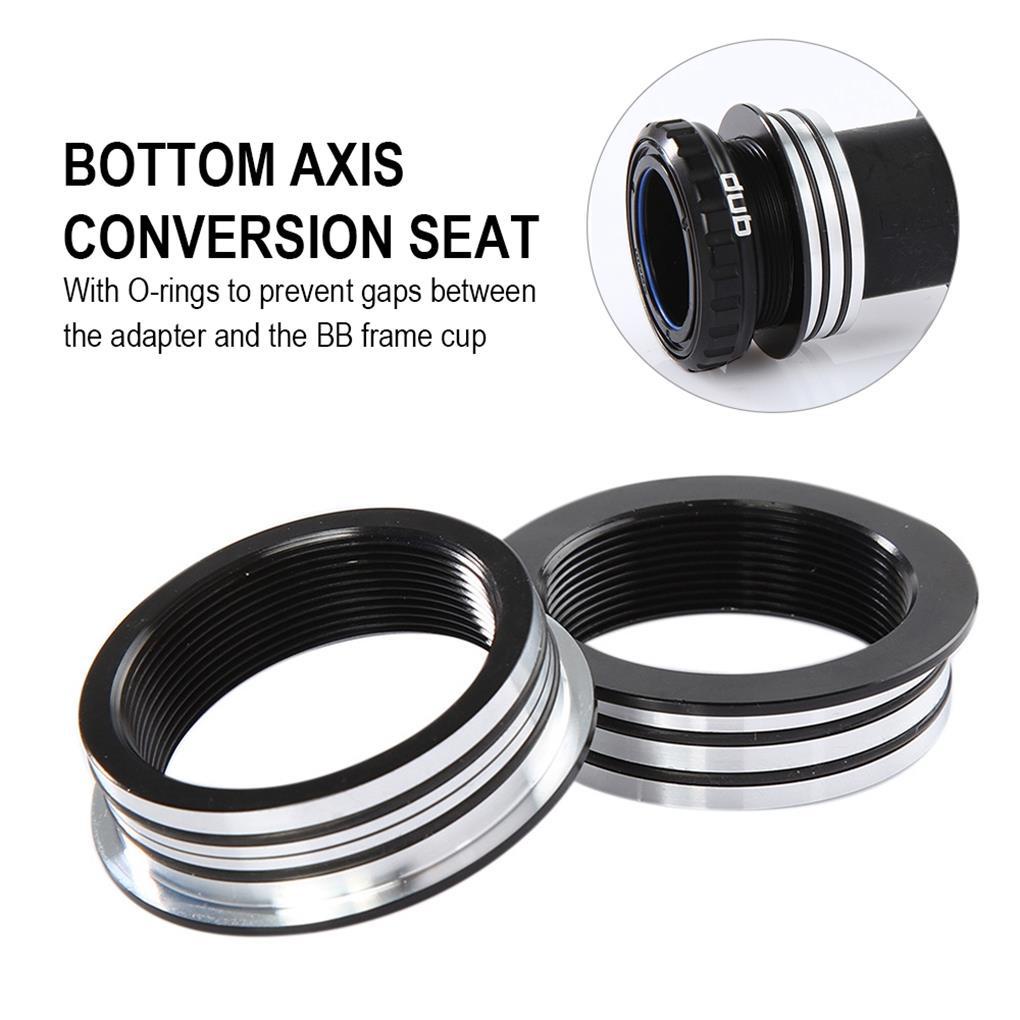 Set 2 Vòng Bi Dưới 42mm Chuyển Đổi BB30 Sang Hợp Kim Nhôm Cho Xe Đạp BSA