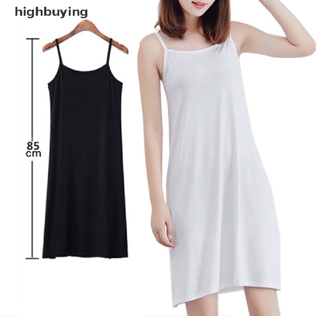 Đầm Hai Dây Mini Màu Trơn Thời Trang Cho Nữ