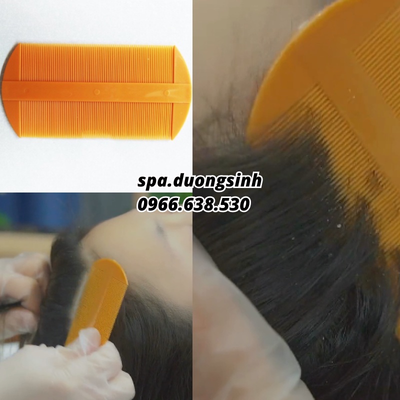 Lược Chải Gàu Massage Đầu Spa Dưỡng Sinh