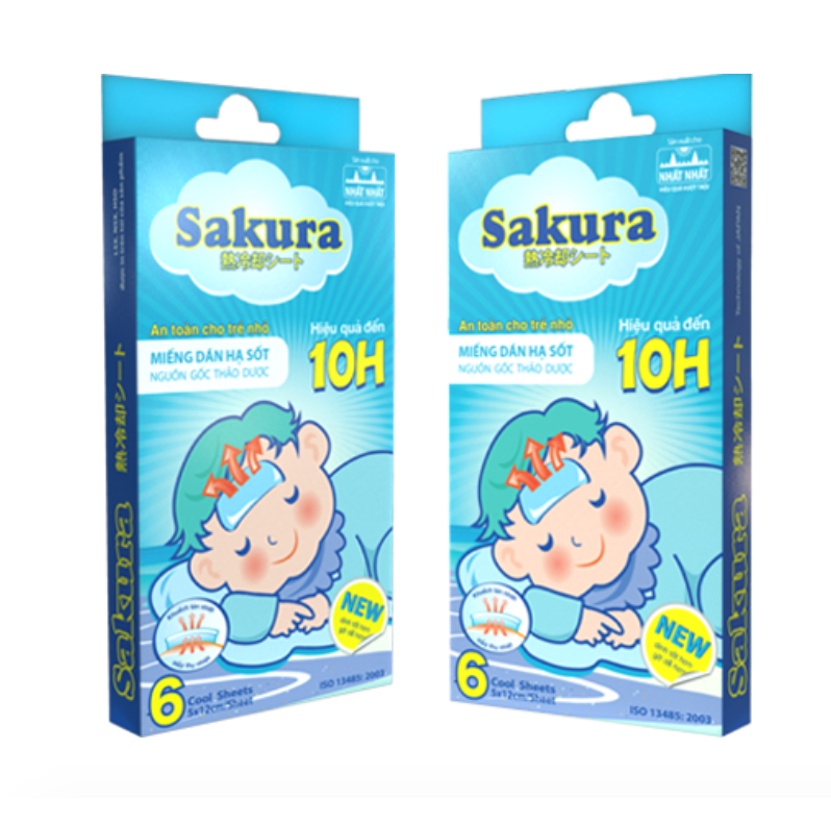 Miếng dán hạ sốt Sakura