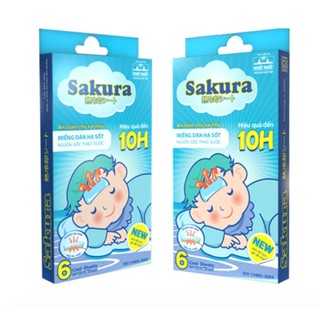 Miếng dán hạ sốt Sakura