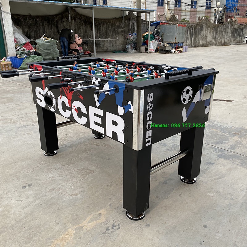 Bàn Bi Lắc Bóng Đá Cỡ Lớn 1,4m Harvard Sport JX 101X Thi Đấu, Banh Bàn Foosball 1m4 Gia Đình Văn Phòng Kinh Doanh Hanana