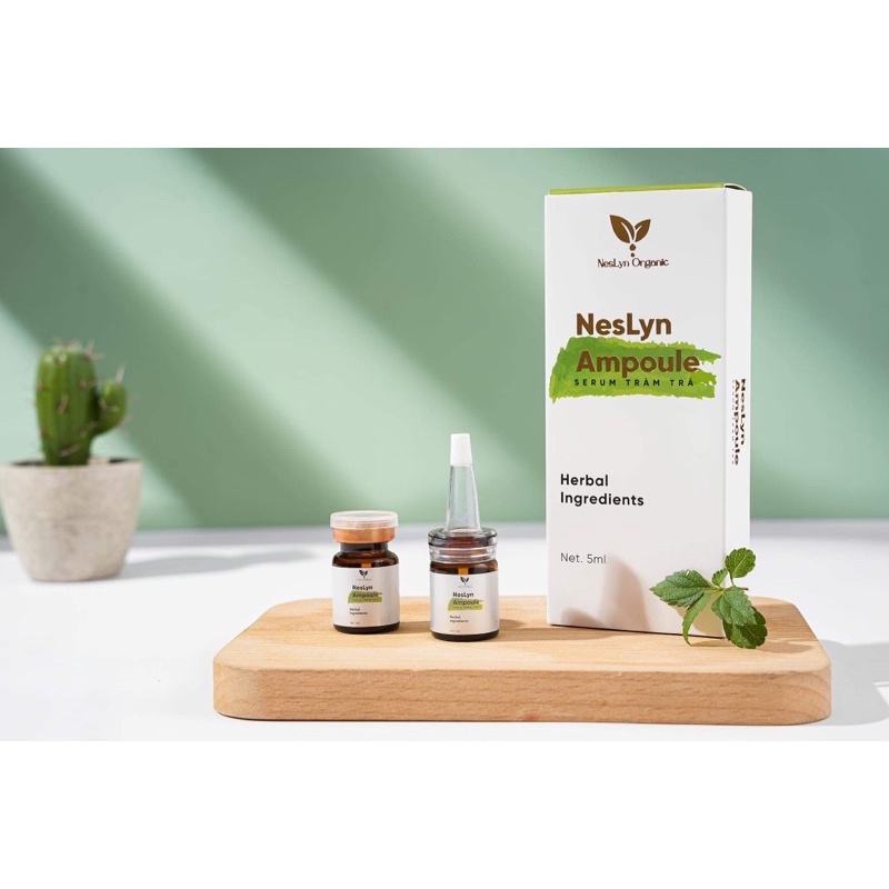 Serum gom cồi mụn, ngừa thâm Neslyn Ampoule chính hãng