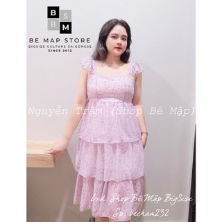 Đầm Maxi Tầng Cánh Tiên Hoa Nhí BigSize 55-77Kg [Hình Thật Chính Chủ]