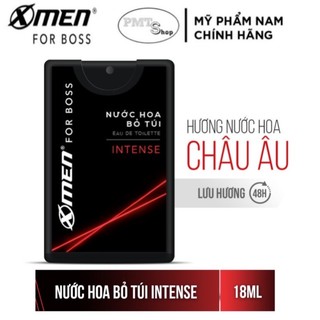 (Hàng KM) Nước hoa bỏ túi Xmen for boss Intense 18ml X-men đàn ông đích thực