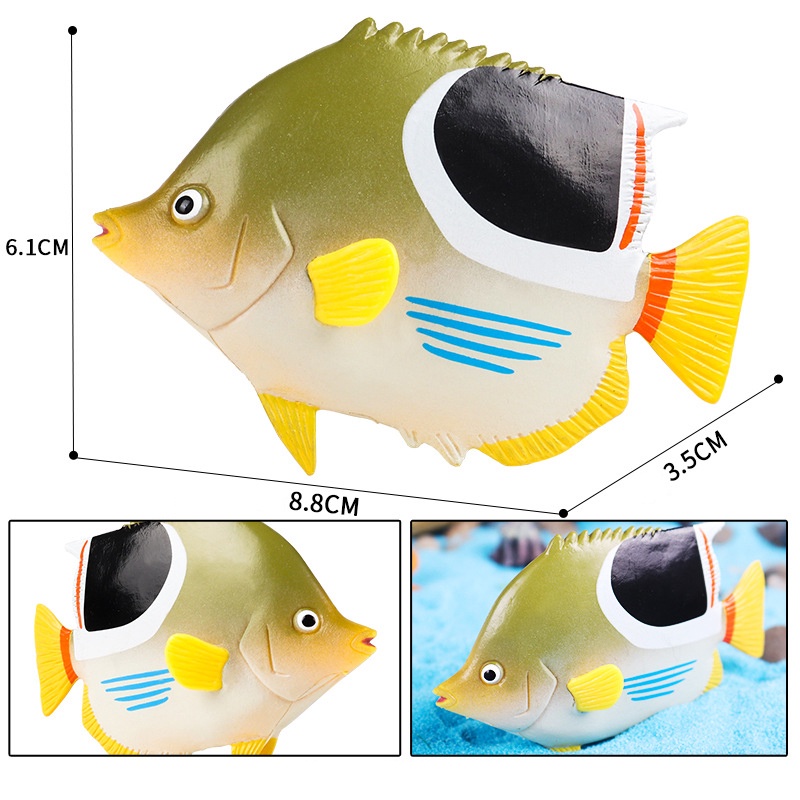 Đồ trang trí Tôm Cua / Cá Sinh Vật Biển Trưng Bày Trang Trí Cho Bé