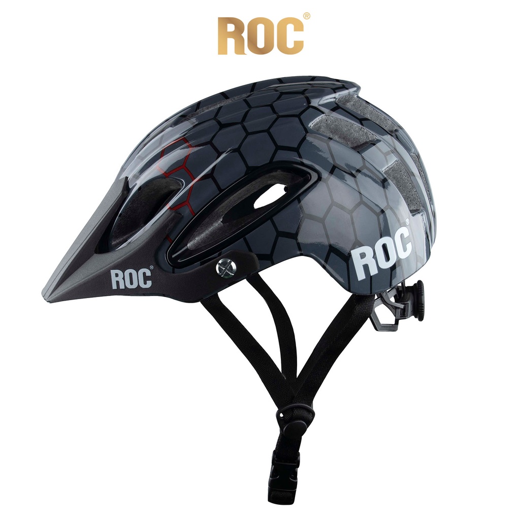 Mũ bảo hiểm thể thao Roc r15 có lưỡi trai siêu nhẹ có nhiều lỗ thông gió
