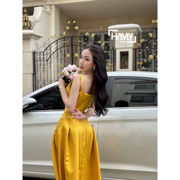 Đầm Dây Nút Công Chúa