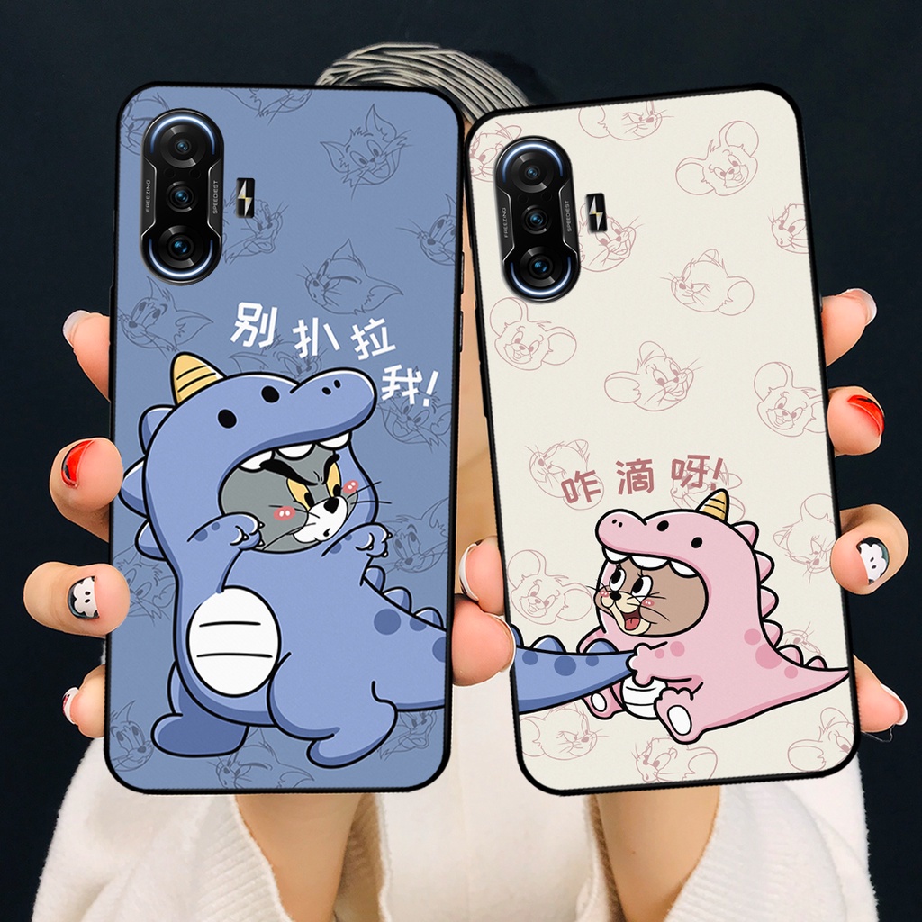 Ốp lưng Xiaomi Redmi K40 / K40 Pro / K40 Gaming in hình dành cho các cặp đôi couple đáng yêu dễ thương