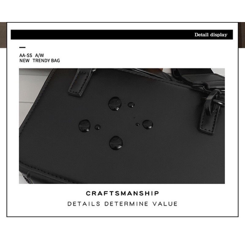 Túi đeo chéo Túi đeo vai da PU thời trang unisex mẫu mới