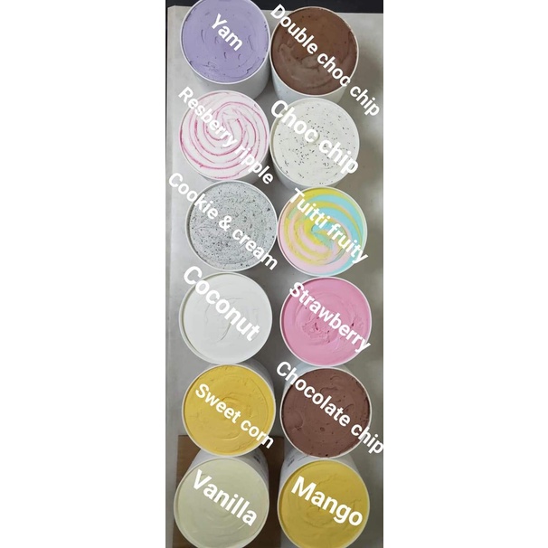 KEM KÝ DRUM NHO THÁI LAN HỘP 6 LIT KEM NGON CHUẨN VỊ