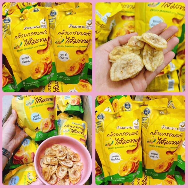 Chuối kẹp me Thái Lan 90g