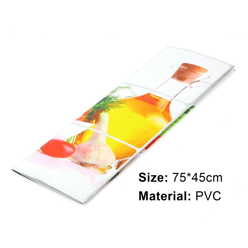 Miếng Dán Tường Bằng PVC Chống Dầu / Nước Chất Lượng Cao Cho Nhà Bếp
