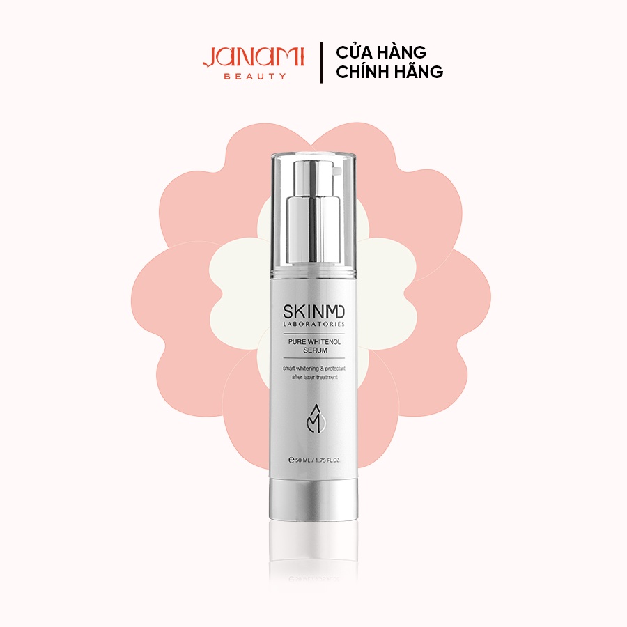 Serum Giảm Nám Và Phục Hồi Tái Tạo Da SkinMD Pure Whitenol Serum 50ml