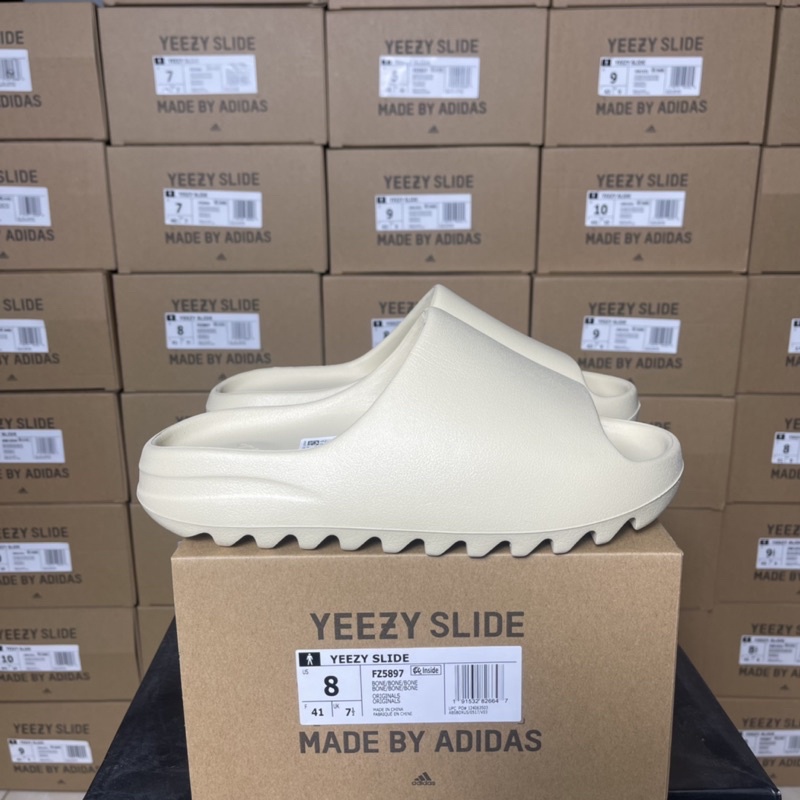 dép Yeezy SLIDE "BONE " Vân nhám | full box | Bản TC