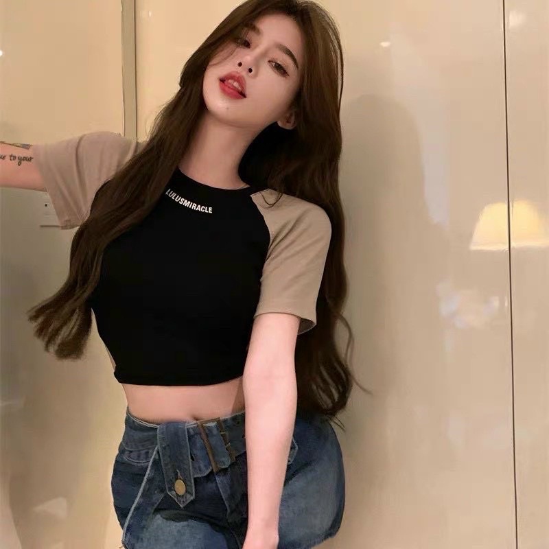 ÁO CROPTOP NỮ HỞ LƯNG LULU XINH ĐẸP