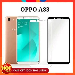 Kính Cường Lực 5D Full màn hình cho OPPO A83 Full keo thế hệ mới
