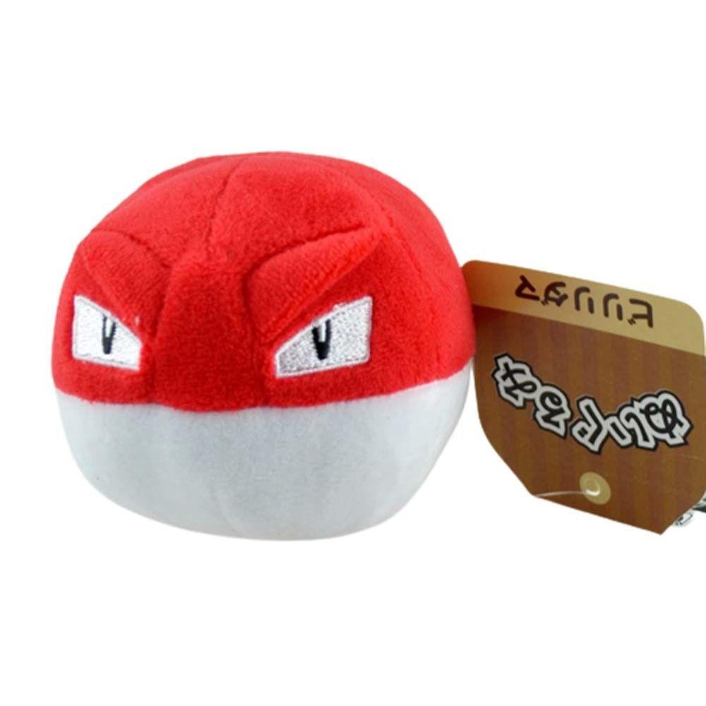 Aaron1 Đồ chơi nhồi bông Hình Voltorb Hoạt Hình Dễ Thương Trang Trí Nhà Cửa