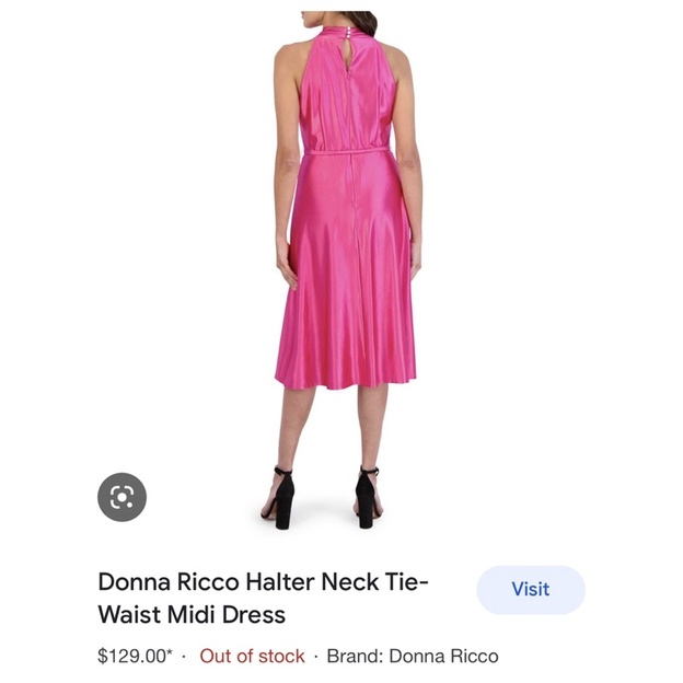 Đầm Donna ricco dư xịn chuẩn xuất dư