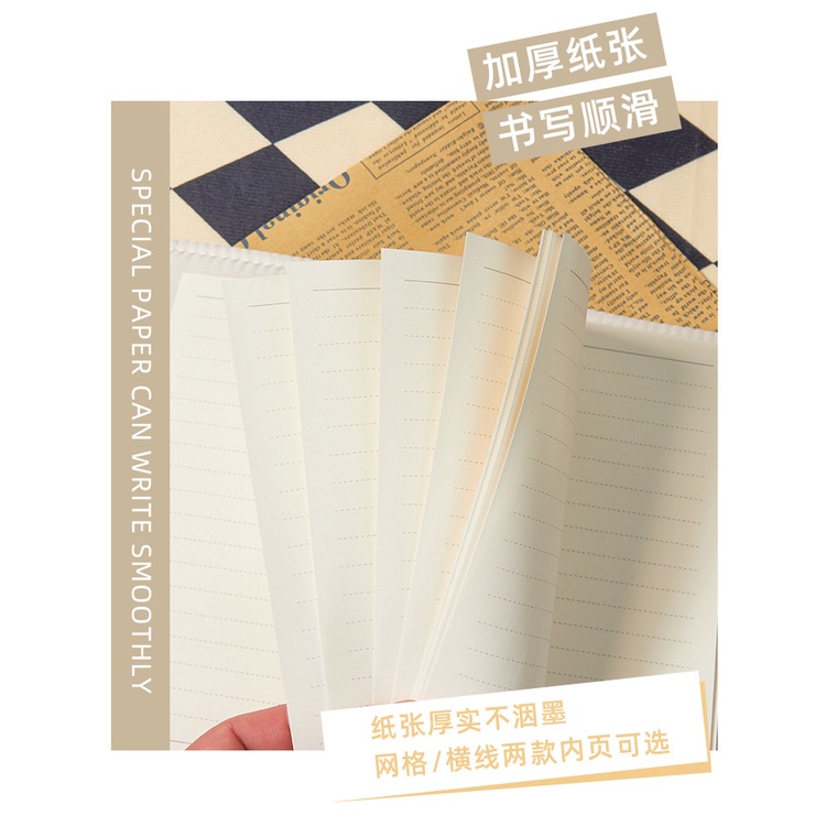 NB30 Sổ tay bìa vải hình trái tim gáy tròn Lemon Cloud size A6 A5