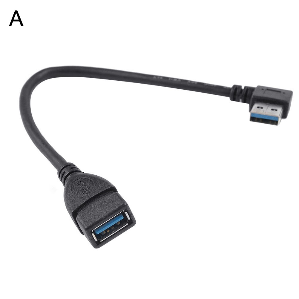 Cáp chuyển đổi USB 3.0 Type A LENOVO đầu cắm sang cổng cắm 90 độ chuyên dụng