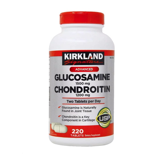 Viên Uống Bổ Xương Khớp Kirkland Glucosamine 1500mg & Chondroitin 1200mg