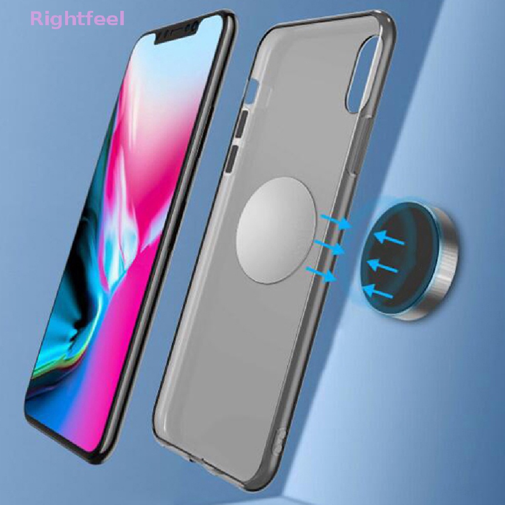 Set 10 Miếng Dán Nam Châm Giữ Điện Thoại Trên Xe Ô Tô Mới Áo Thun Thiết Kế Mới Năng Động Thời Trang