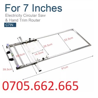 Khung cố định máy cắt 7in loại lớn | bộ cữ đẩy cắt gỗ | khung cữ cắt gạch | soi gỗ | cắt cốt pha | khung cố định máy cưa