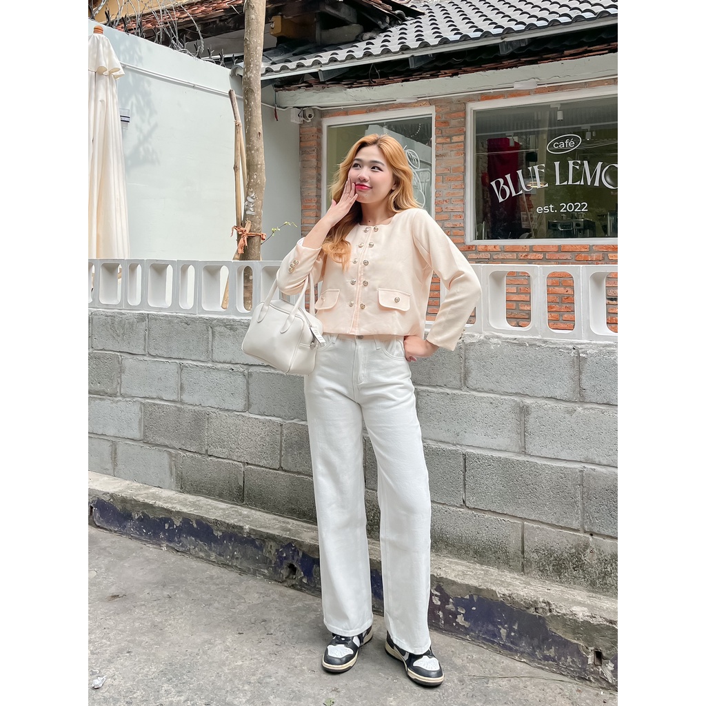 Quần jean Dahlia form suông dáng dài MIỀU EST.2013