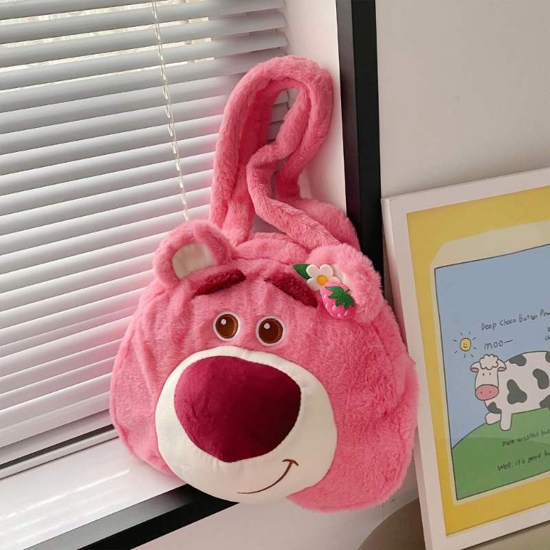 Túi Xách Đeo Vai Cỡ Lớn In Họa Tiết Hoạt Hình Thời Trang Thu Đông Cho Nữ