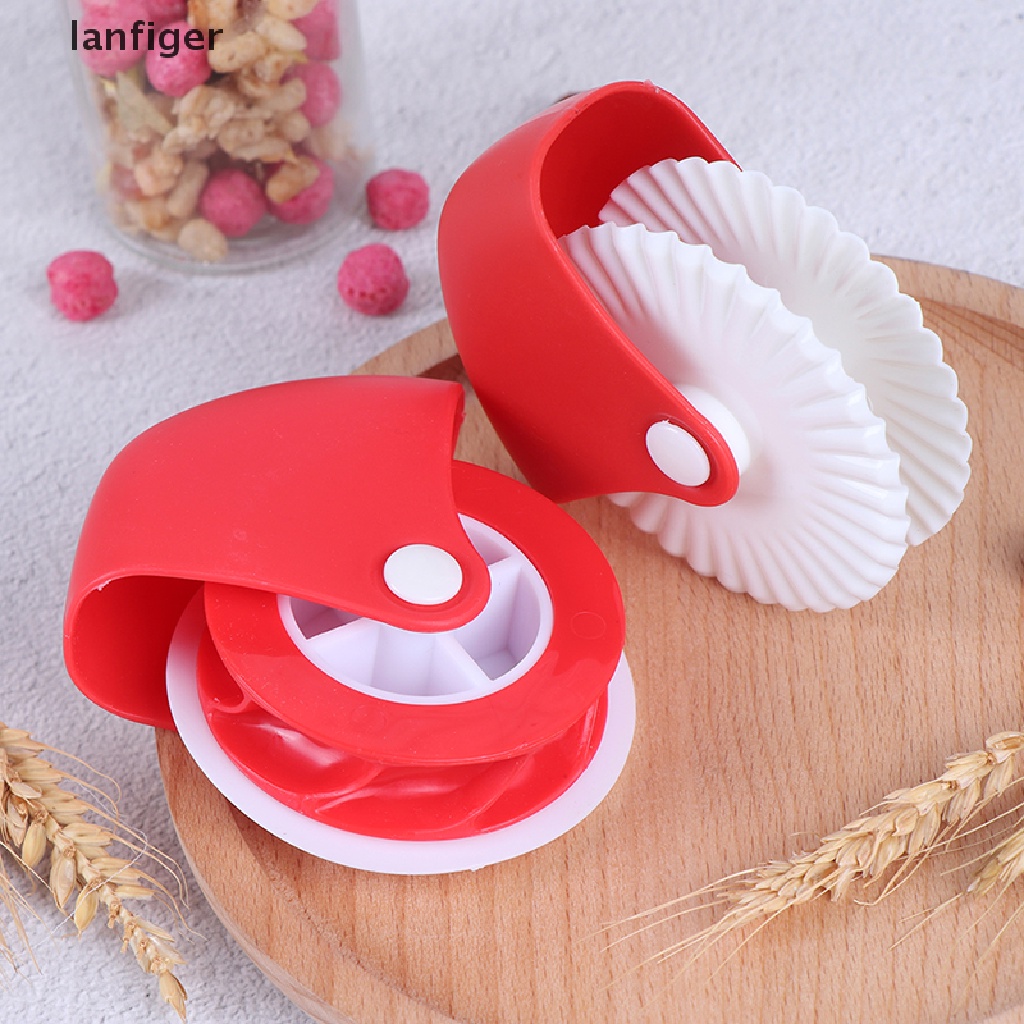 Dụng Cụ Bánh Xe Lăn Cắt Bột Làm Mì Ý / Pizza DIY