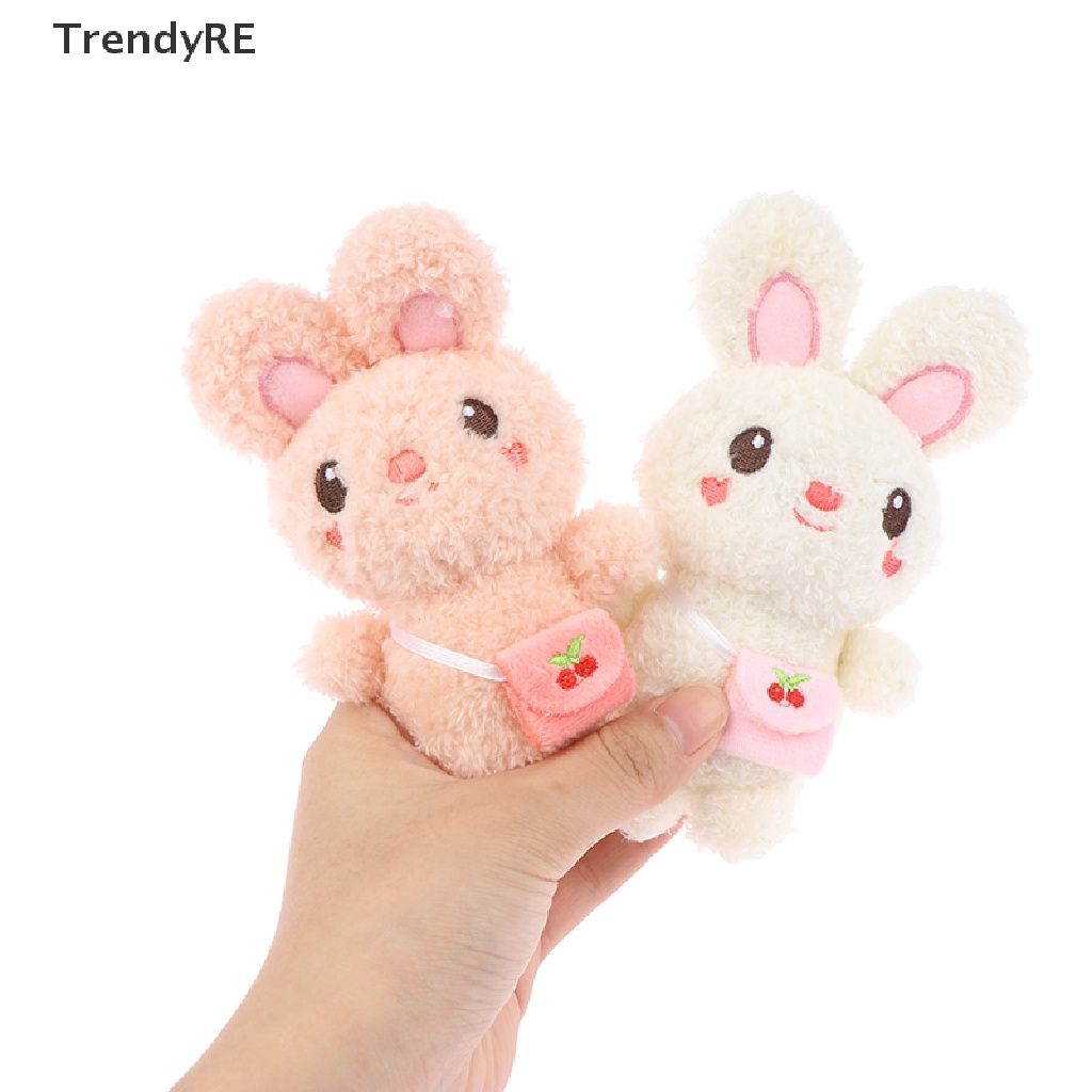 Móc Khóa Thỏ Nhồi Bông 13CM Đáng Yêu