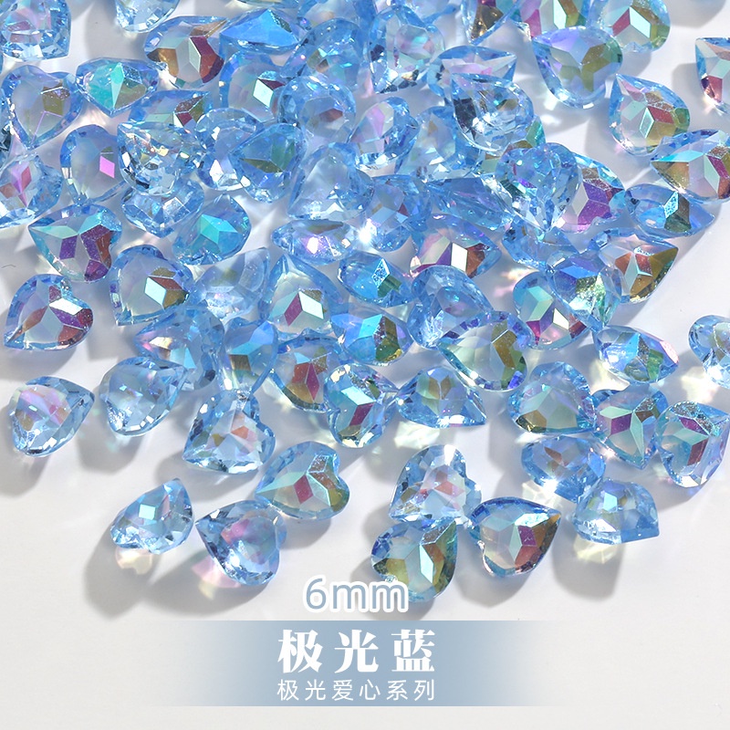 Đá Đính Trang Trí Móng Tay Mũi Nhọn Màu Sắc Kẹo Ngọt 20pcs