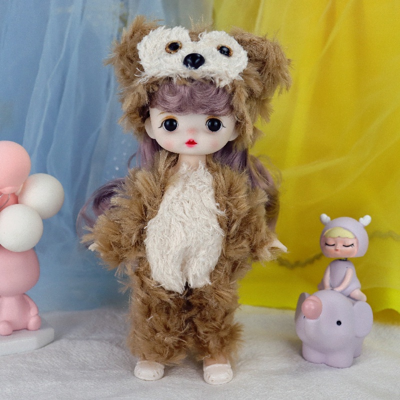 Búp Bê 16cm Có Thể Cử Động Được Xinh Xắn