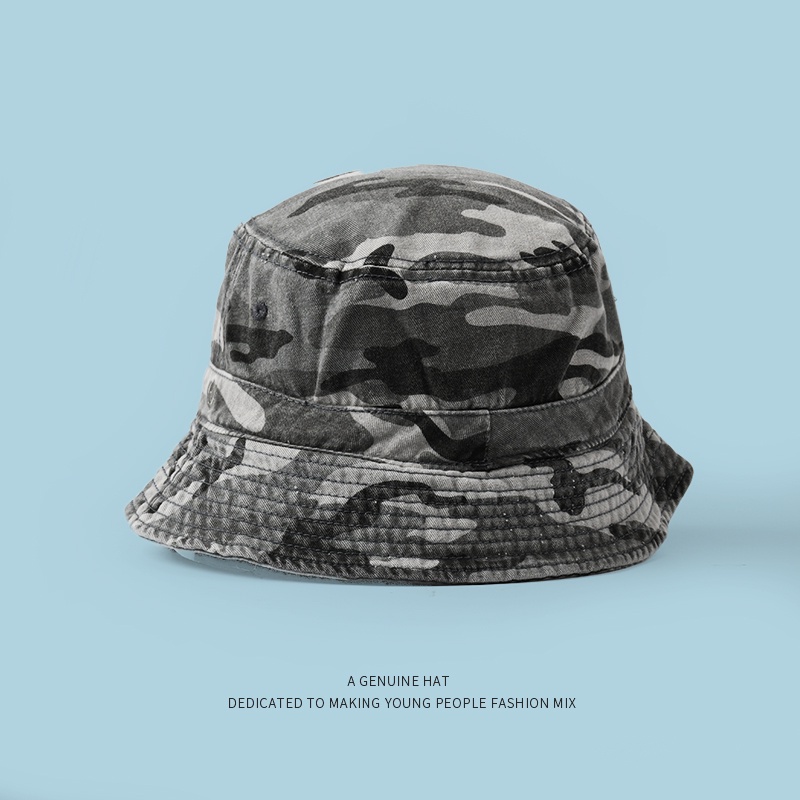 Nón Tai Bèo Chống Nắng Họa Tiết Rằn Ri Kiểu Hip-hop Nhật Hàn Cá Tính Cho Nam Và Nữ