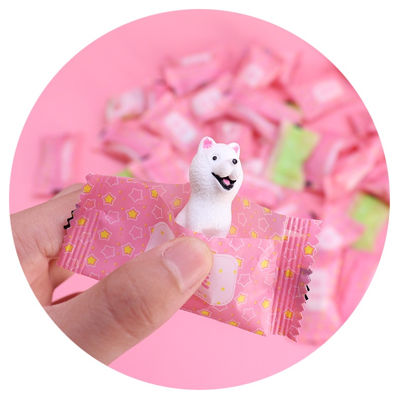 1 Bộ Đồ Chơi Mô Hình Động Vật Mini Dễ Thương Bất Ngờ Dành Cho Trẻ Em