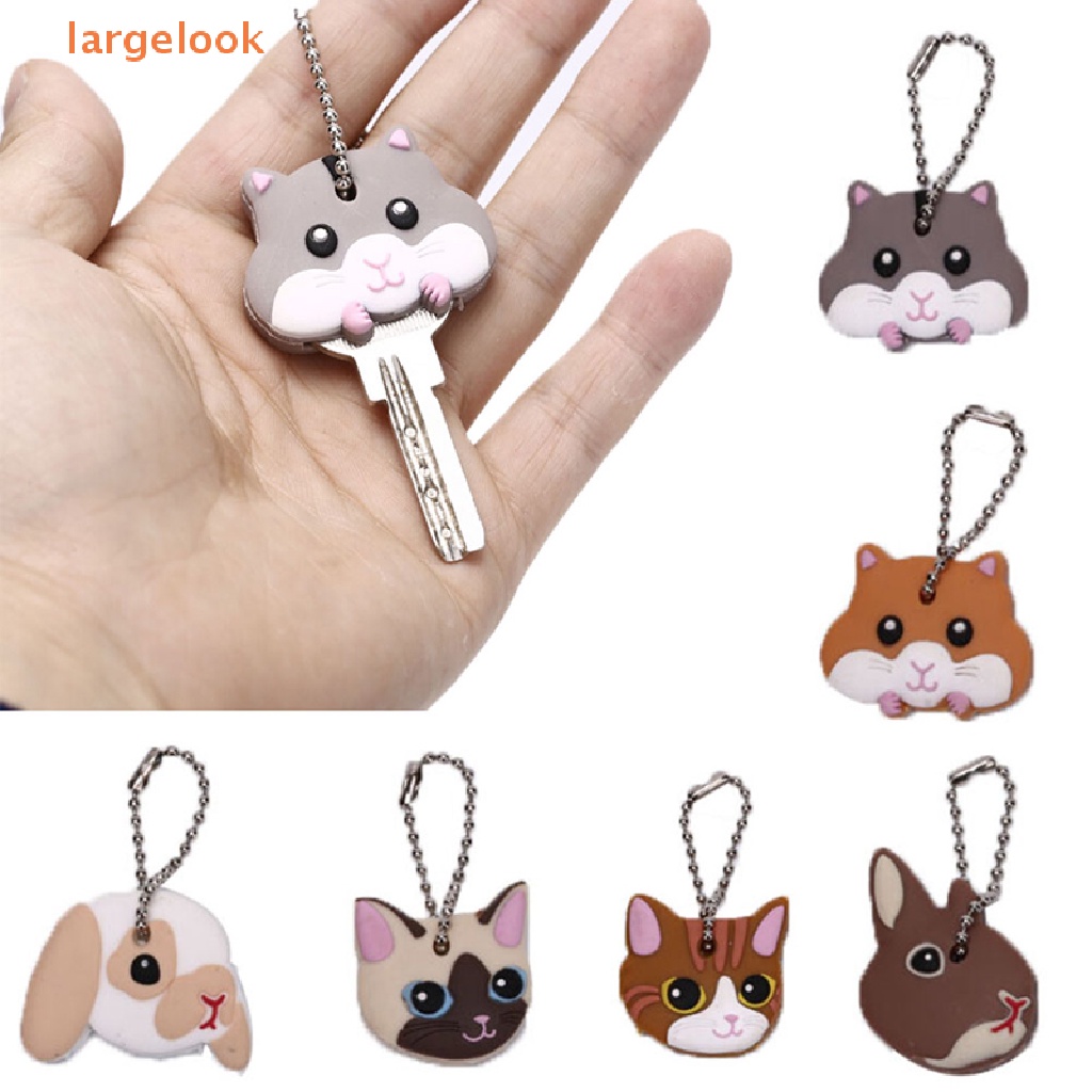 Móc Khóa Silicone Hình Động Vật Đáng Yêu