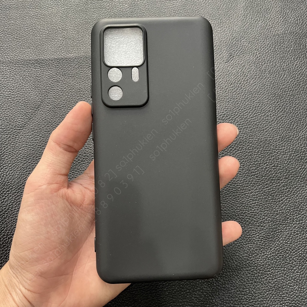 Ôp lưng Xiaomi 12T/ K50 Ultra dẻo đen và dẻo trong bảo vệ cam bền đẹp